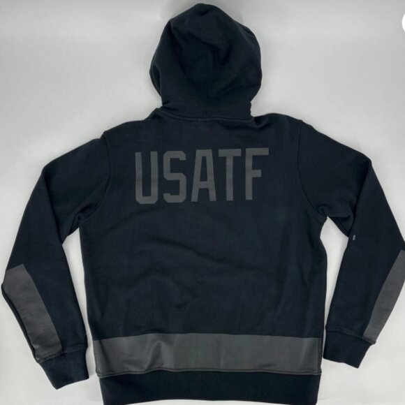 Vintage 2000s Nike USA Track and Field USATF Zip Up Hoodie Jacket - Picture 2 of 6